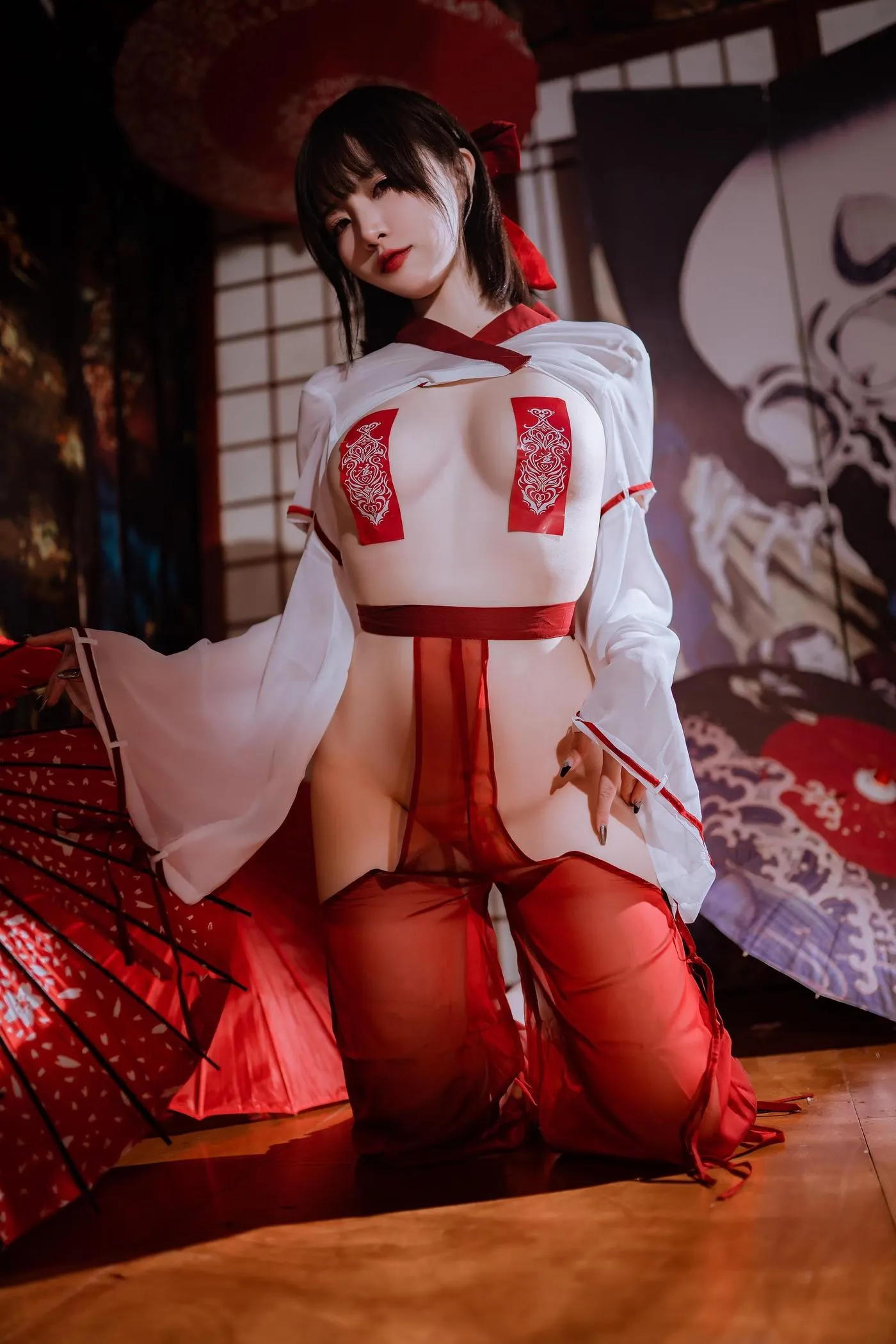 二佐Nisa – NO.141 私房巫女 [37P]插图2